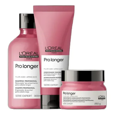 Kit L'oréal Serie Expert Pro Longer Trio (3 Prod) Única