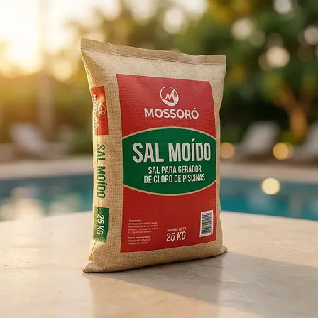 Sal Para Limpeza De Piscinas Para Gerador Cloro 25 Kg