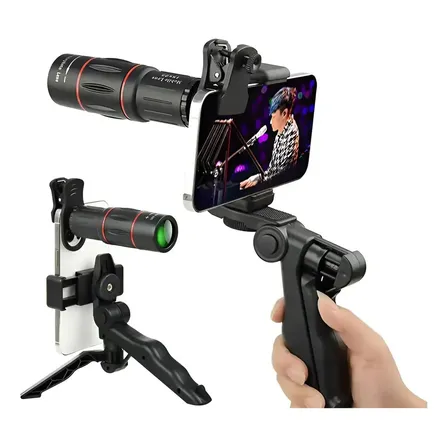 Kit De Filmagem Portátil 4 Em 1, Lente Teleobjetiva De 28x