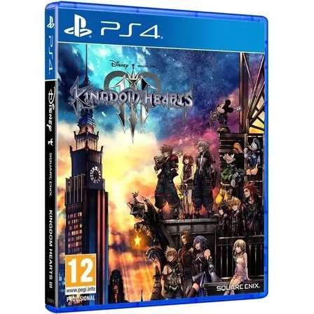 Kingdom Hearts Iii Ps4 Jogo Físico Aventura Offline Square Enix
