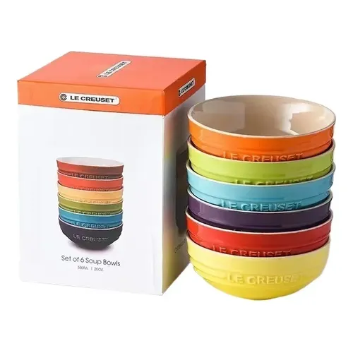 Conjunto De Tigelas Íris 15 Cm - 6 Peças A