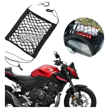 Rede Moto Aranha Elastica 30x30 Grande Motocicleta Bike Moto
