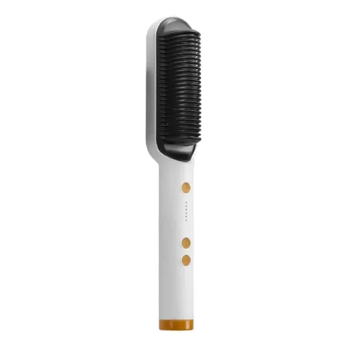 Alisador E Modelador De Cabelo De Íon Negativo 220v Branco