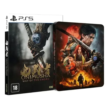 Onimusha: Way Of The Sword Edição Steelbook Playstation 5