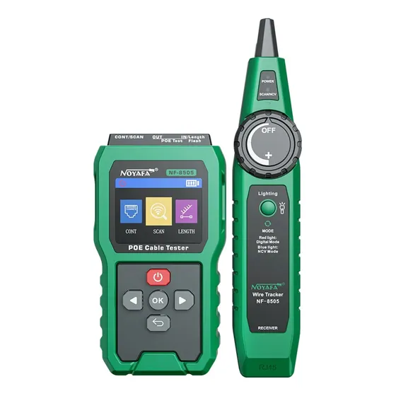 Testador De Cabo Poe Noyafa Nf-8505 Alcance 350m