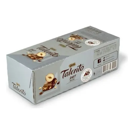 Chocolate Mini Talento Diet Avelãs Garoto C/15x25g