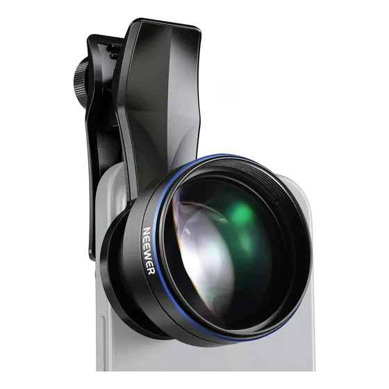 Lente Macro Neewer Ls-26 Pro De 105 Mm Com Clipe De Telefone