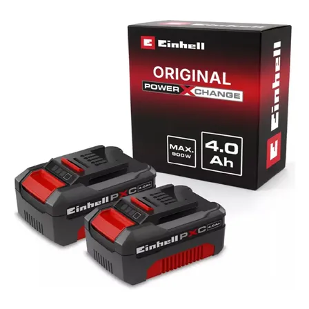 Kit 2 Baterias Power X Change 18v 4.0ah Einhell Industrial