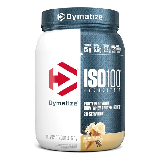 Dymatize Iso100 Hydrolyzed Protein Powder, 100% Whey Isol...