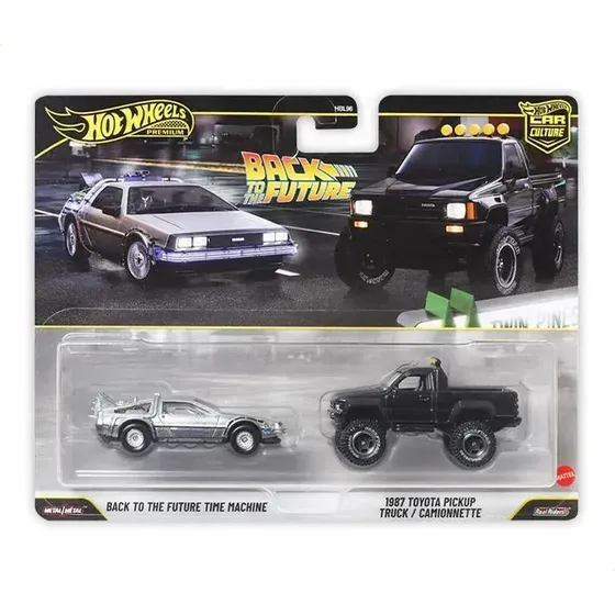 Máquina Do Tempo Do Futuro 1:64 Cast Premium 1