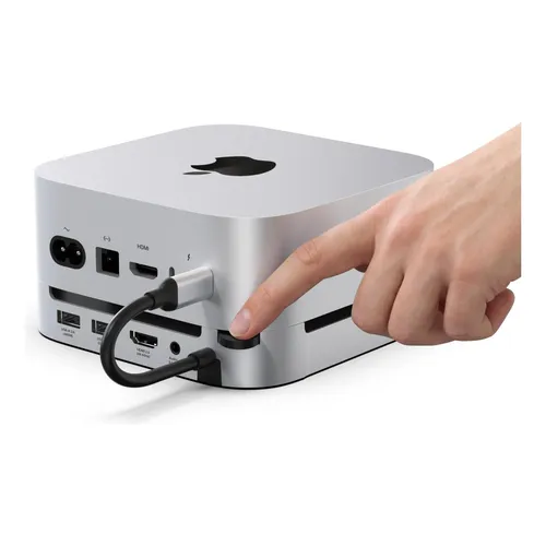 Estação De Ancoragem Stouchi Mac Mini M4 Hub Ssd De 8 Portas