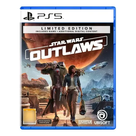 Jogo Star Wars Outlaws Special Edition Ps5 Midia Física
