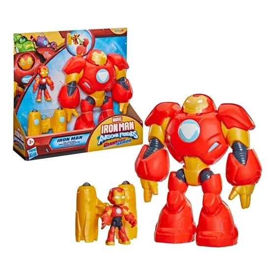 Boneco Homem De Ferro Com Armadura Gigante Hasbro G2024