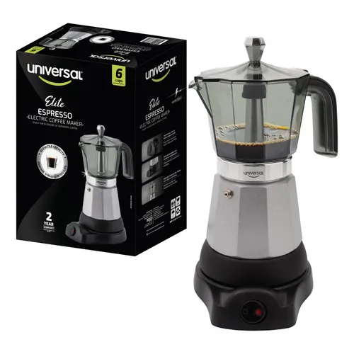 Pot Moka Universal 300ml Elétrico 480w 6 Xícaras