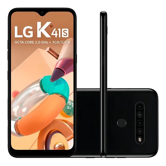 LG K Series K41s Dual Sim Preto
