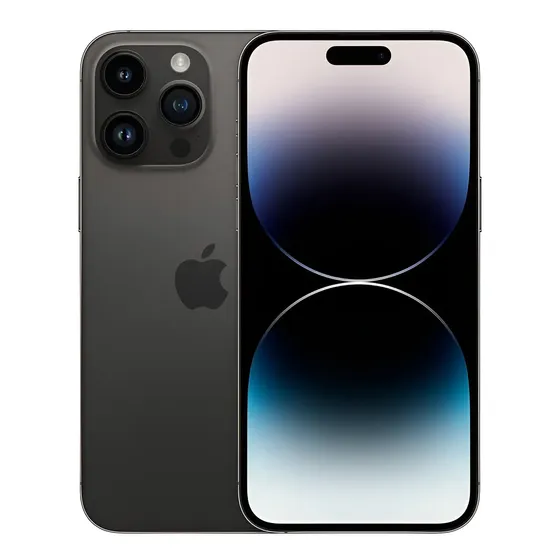 Apple iPhone 14 Pro Max (128 GB) - Preto-espacial (Novo com caixa aberta)