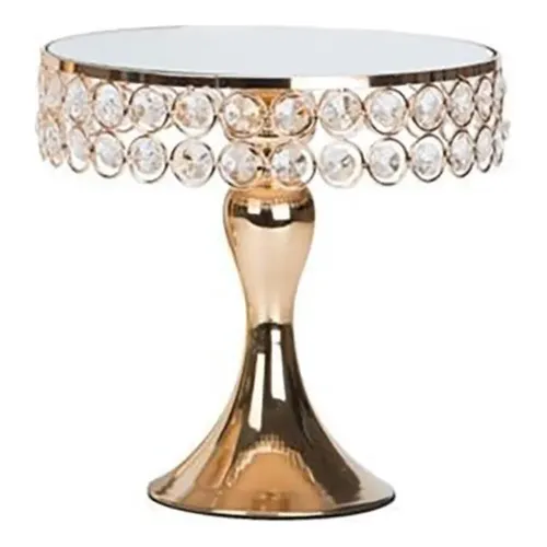 2026 Para Suporte De Bolo De Casamento Dourado 20cm