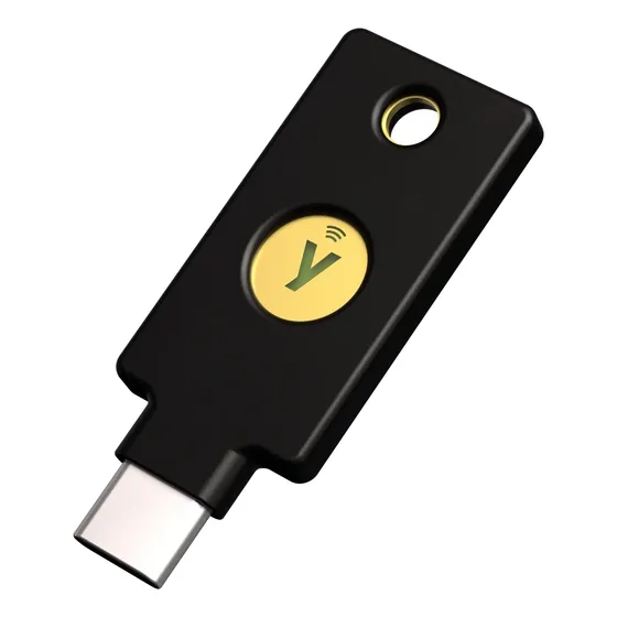 Chave De Segurança Yubico C Nfc Autenticação De Dois Fatores