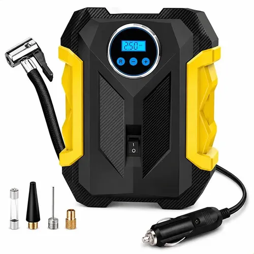 Display Led De 150 Psi Para Inflador De Carro Portátil De 12 V