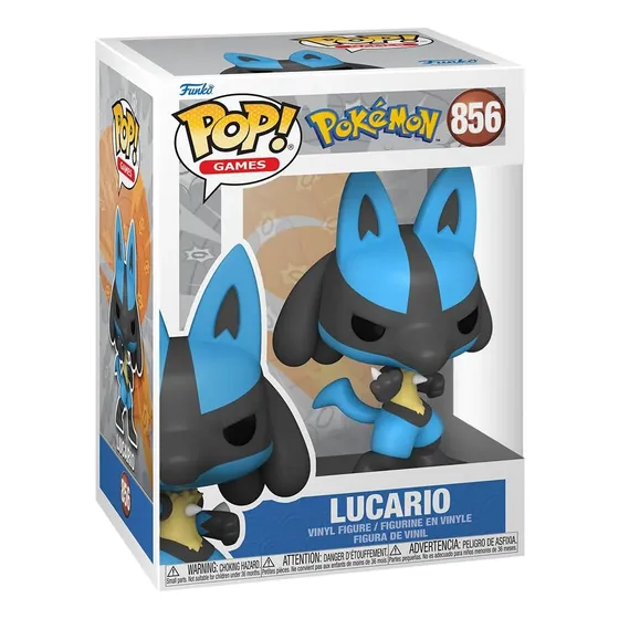 Figura Funko Pop Games Pokemon Lucario 9.5cm