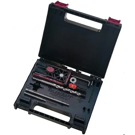 Milescraft Pocket Hole Jig 200 Fixador Parafuso + 5 Ponteira