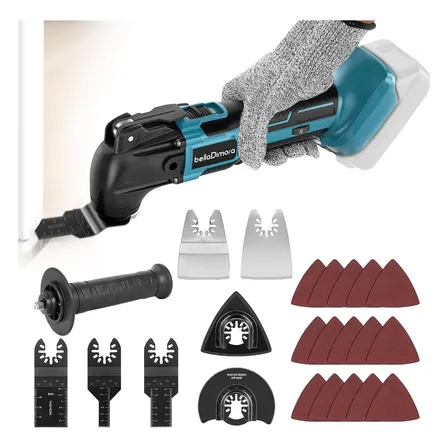 Multi-ferramenta Oscilante Compatível Com A Bateria Makita 1