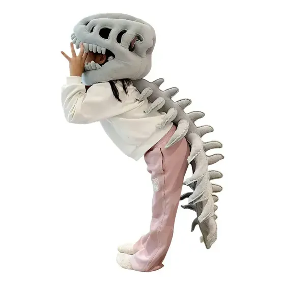 Fantasia Infantil Esqueleto De Dinossauro