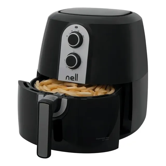 Fritadeira Elétrica Sem Óleo Air Fryer Nell 5 Litros