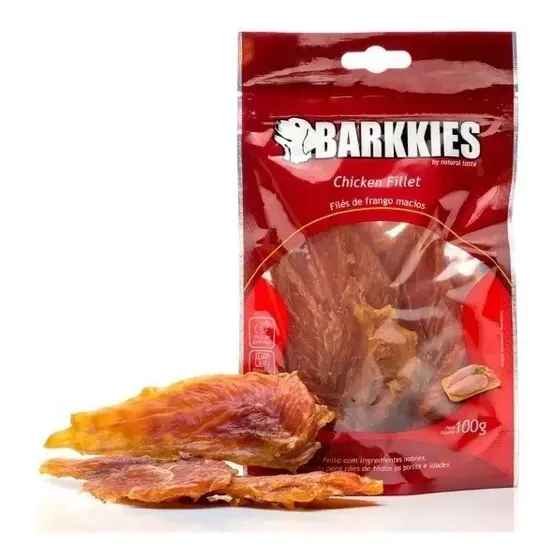 Petisco Natural Cachorro Filé De Frango Macio 100 Gramas