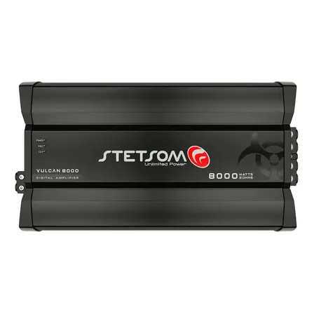 Módulo Amplificador Stetsom Vulcan 8000 Full-Range de 8000W RMS para 1 Canal 2ohms
