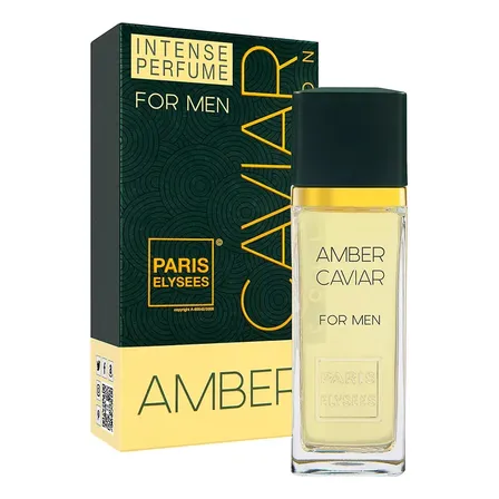 Perfume Amber Caviar Paris Elysees Masculino Intense 100ml
