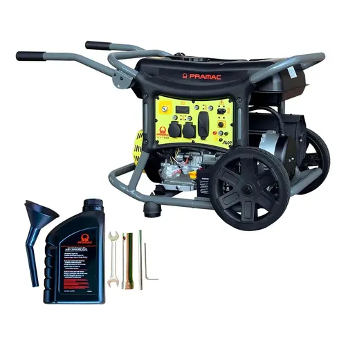 Gerador Gasolina 7,5kva C/ Bateria 4t Wx7500 Mono Biv Pramac