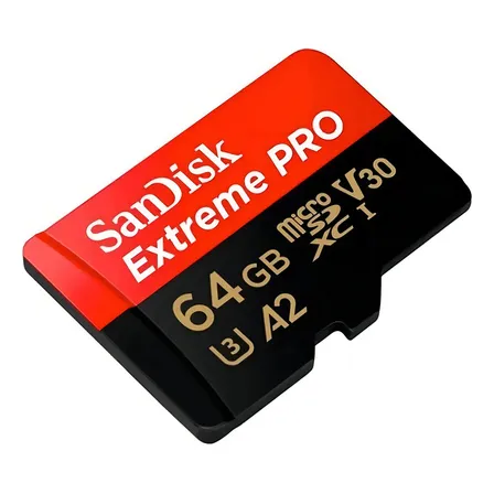 Cartão De Memória Original Sandisk Extreme Pro Microsd 64gb