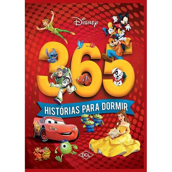 Disney - 365 Histórias Para Dormir - Luxo - Contos Clássicos - (capa Almofadada) - Disney - Dcl - Capa Dura