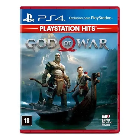 Jogo God Of War Hits Sony Playstation 4 Santa Monica Studio