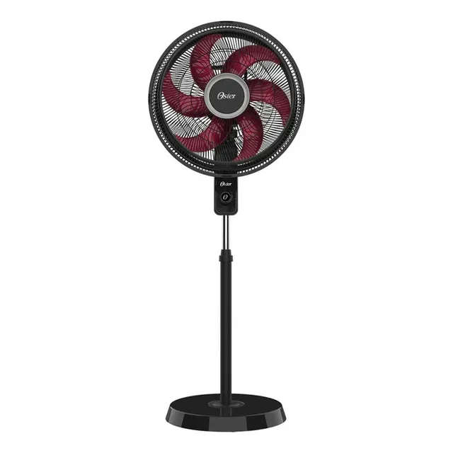 Ventilador de Coluna Oster Power Fresh 40cm 220V OVTR881 Preto/Vermelho