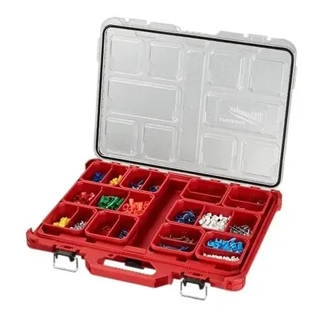 Packout Organizador Perfil Baixo Milwaukee 48-22-8431 Vermelho