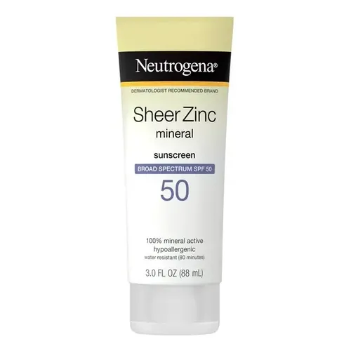 Zzhneutrogena Crema Solar Sheer Zinc Spf 50 89 Ml Americanoz