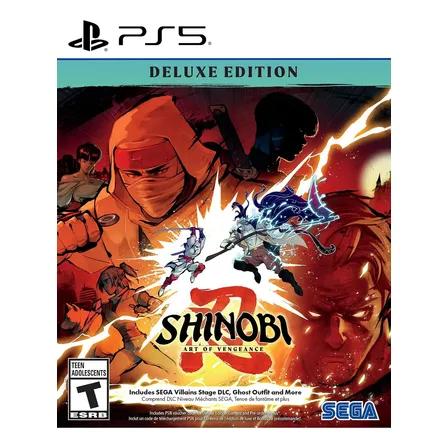 Shinobi Art Of Vengeance Deluxe Edition Ps5 Midia Fisica