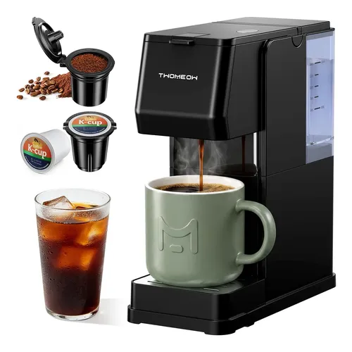 Cafeteira Twomeow K-cup & Grounds 400ml