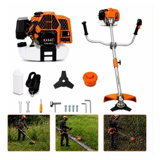 Roçadeira Gasolina Profissional 85cc 2t 3.5hp Kasac Potente