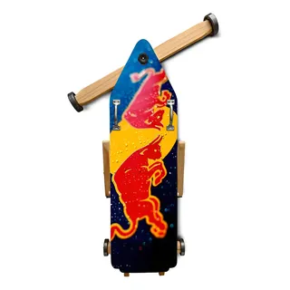 Carrinho De Rolimã 4 Rodas Brinquedo Redbull