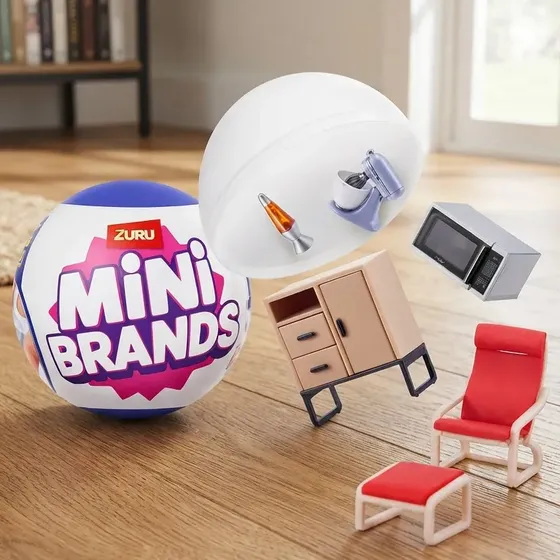 Mini Brands Home Zuru Cápsula Surpresa Brinquedo