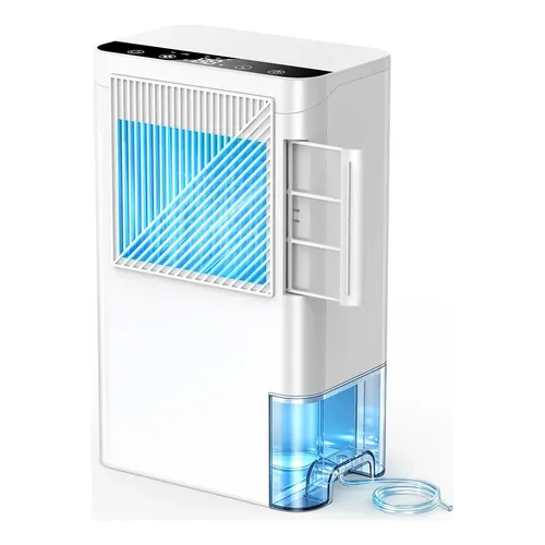 Desumidificador Qfox Cs10e 2000 Pés Quadrados 2,5 L Branco Creme 127v