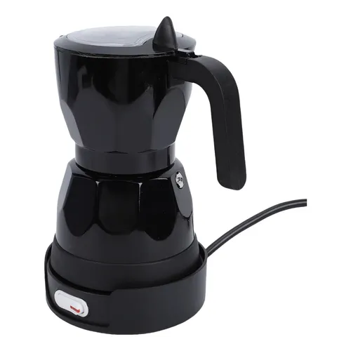 M Cafeteira Elétrica Octogonal De Alumínio Para 3 Xícaras,