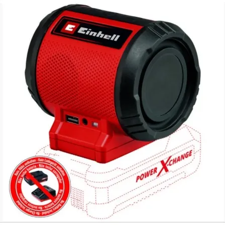 Alto-falante e carregador USB sem fio Einhell Bluetooth 5.0