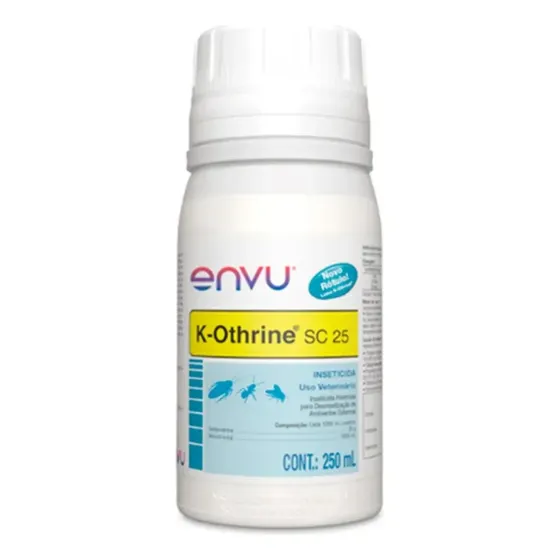 K-othrine Sc 250ml Inseticida P/matar baratas, formigas, moscas, mosquitos, escorpiões, aranhas, pulgas, carrapatos, traças, cupins e brocas