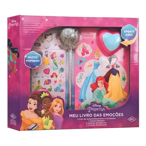 Disney - Meu livro das emoções - Princesas - Disney - Dcl - Capa Mole