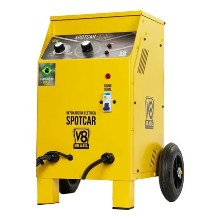 Repuxadeira Eletrica Spotcar V8 Brasil 840e Monofasica Amarelo 220v