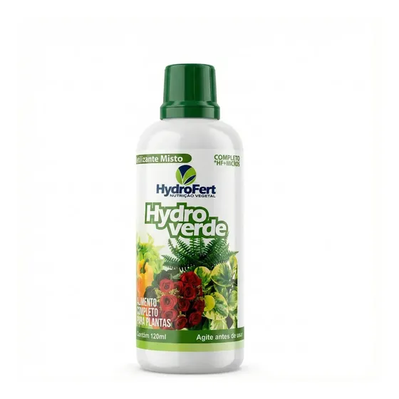 Fertilizante Hydroverde | Adubo Para Plantas, Jardim, Hortaliças E Flores | Crescimento Rápido E Folhas Verdes